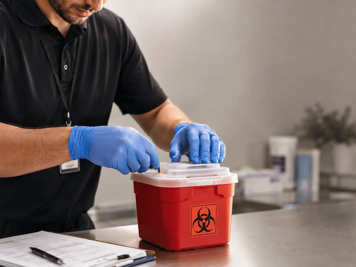Why choose Sharps Waste Disposal in Eckerty, IN